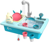 Cute Stone Color Changing Kitchen Sink Water Toy