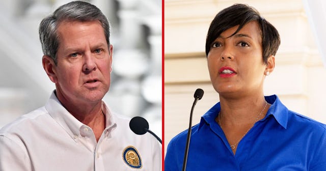 Georgia Governor Sues Atlanta Mayor Over Face Mask Order