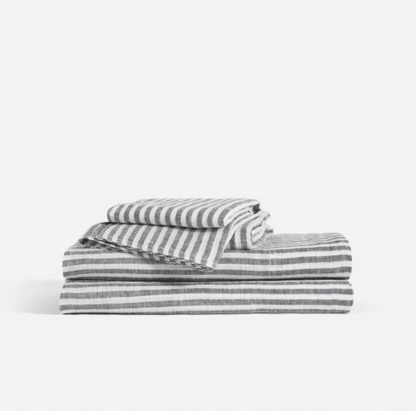 Brooklinen Linen Core Cooling Sheet Set