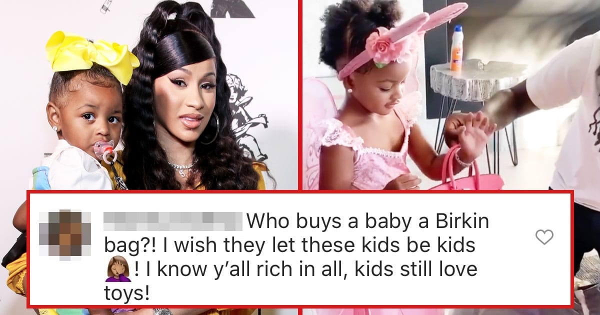 cardi b daughter birkin bag