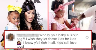 Cardi B's Daughter Got A Birkin Bag For Her Birthday And People