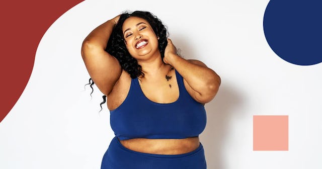 Woman smiling for camera