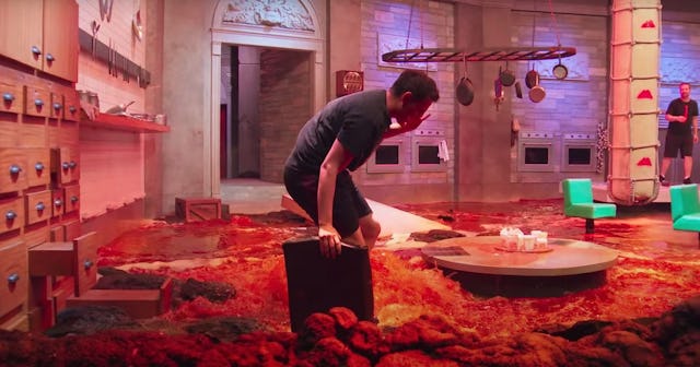 Your Kids Will Love Seeing Behind-The-Scenes Footage From 'Floor Is Lava'