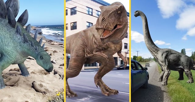 Google Now Lets You See Dinosaurs In Your Living Room Thanks To AR