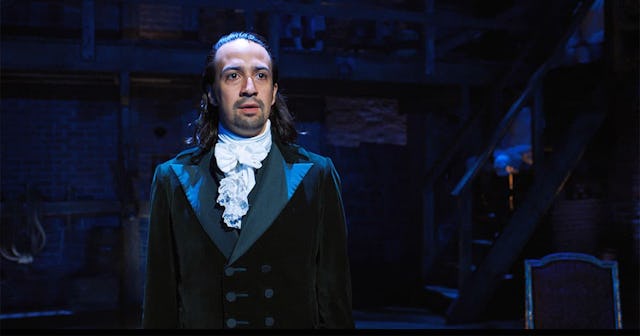 Scene from the musical Hamilton