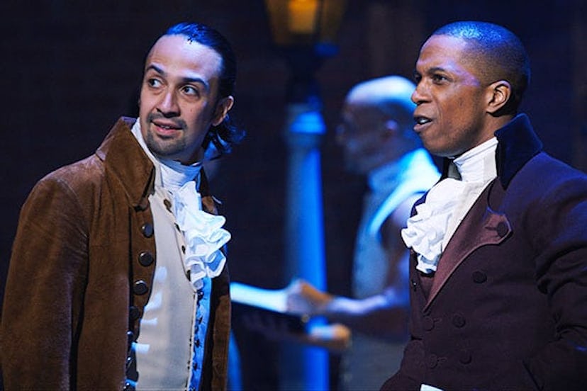 Scene from the musical Hamilton