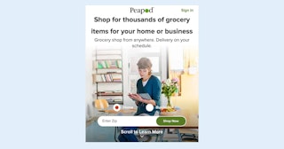 Home Grocery Delivery Peapod
