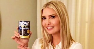 Ivanka Poses With A Can Of 89-Cent Beans She's Clearly Never Eaten