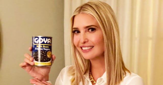 Ivanka Poses With A Can Of 89-Cent Beans She's Clearly Never Eaten