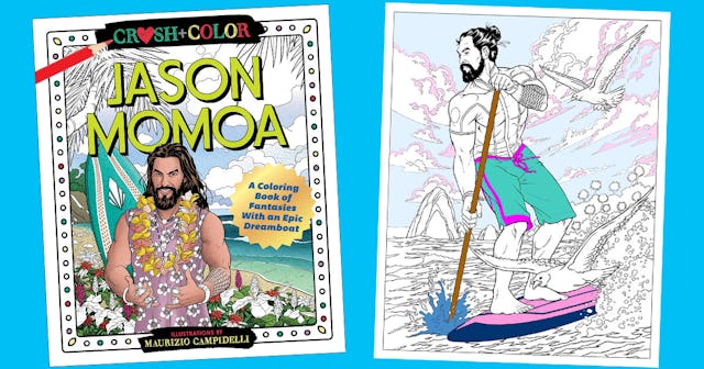 You Can Now Buy A Jason Momoa Coloring Book