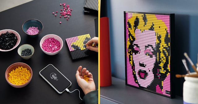 LEGO Has Grown-Up Art Kits You Can Hang On Your Wall