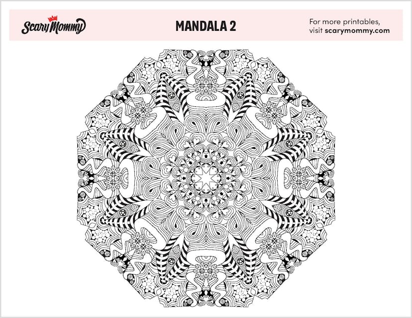 Mandala Coloring Page 2