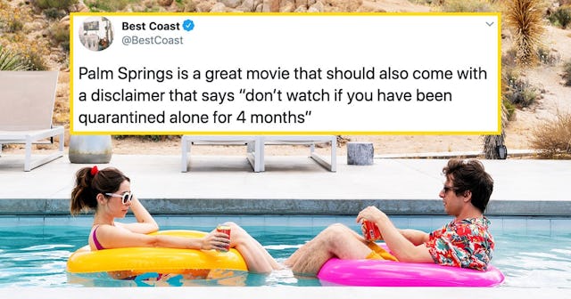 If There's A Movie That Can Capture The WTF Nature Of 2020, It's 'Palm Springs'