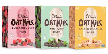 Chloe's Oatmilk Mint Chip Non Dairy Pops