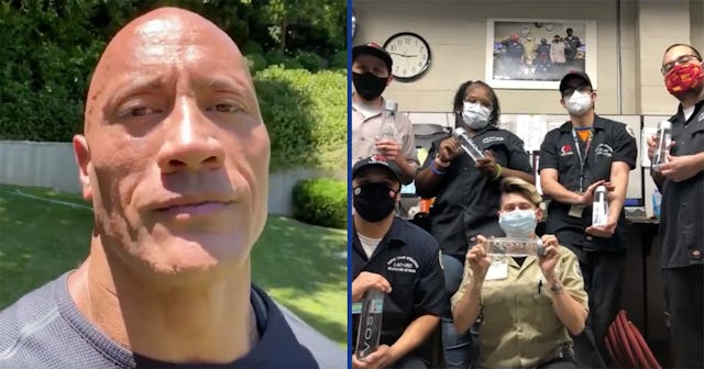 The Rock VOSS donation