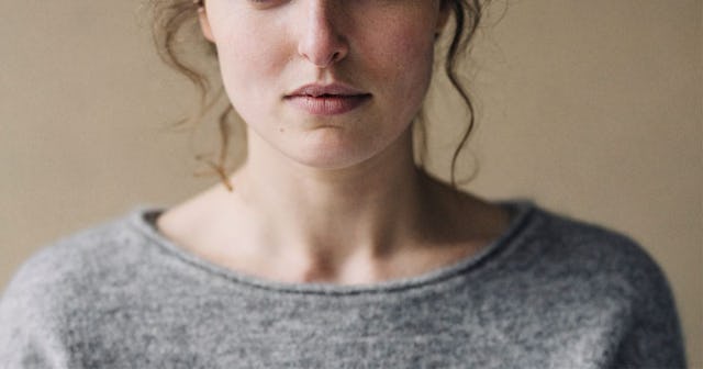 serious woman