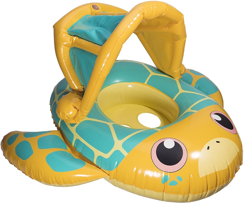 SwimWays Sun Canopy Baby Boat Float