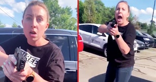 White Woman Pulls Gun On Black Mother And Daughter After Chipotle Argument