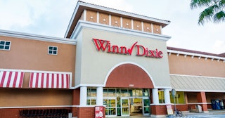 Winn Dixie Supermarket Exterior