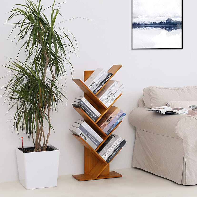 C & A HOME Tree Bookshelf