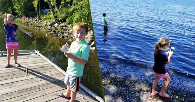 An Empath Takes Their Kids Fishing