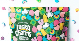 You Can Now Buy A Bag Of ONLY Lucky Charms Marshmallows