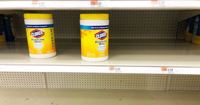 Clorox CEO Says Disinfecting Wipes Won't Be Fully Restocked Until 2021
