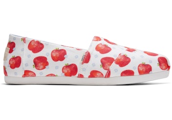 TOMS X Once Upon A Farm Apple Print CloudBound Women's Classic Shoes