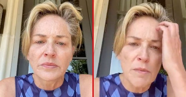 Sharon Stone Shares How COVID Devastated Her Family In Emotional Video