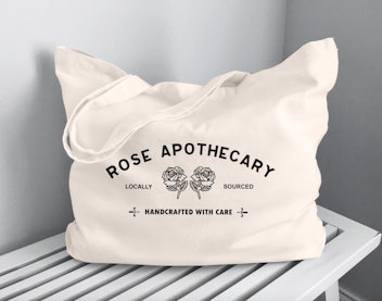 Schitts Creek Rose Apothecary Heavy Duty Tote Bag