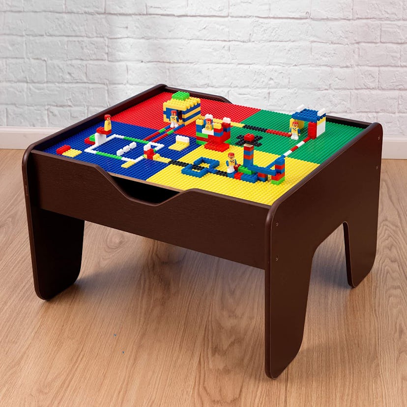 KidKraft Wooden 2-in-1 Activity Table with Board