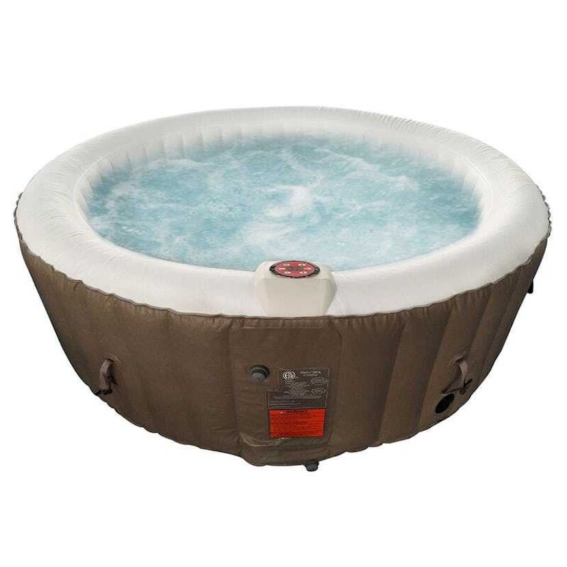 Aleko 4-Person 130-Jet Inflatable Hot Tub