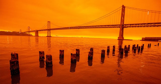 Eerie Photos Show Apocalyptic Red Skies Across Western U.S.