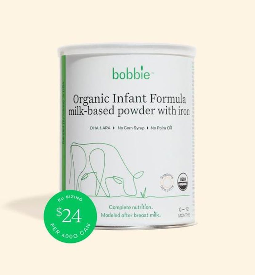 Bobbie Organic Infant Formula, 2 400G Cans