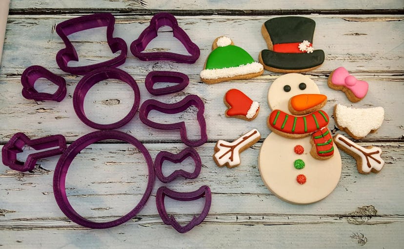 Build a Snowman Kit Cookie Cutter