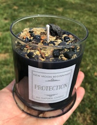 NewMoonBeginnings Protection Candle