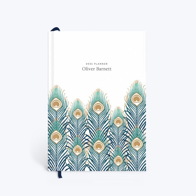 Papier Peacock Feathers Ombré 2021 Planner