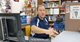 English Teach Turns 'Friends' Theme Song Into Creative Welcome Back Video