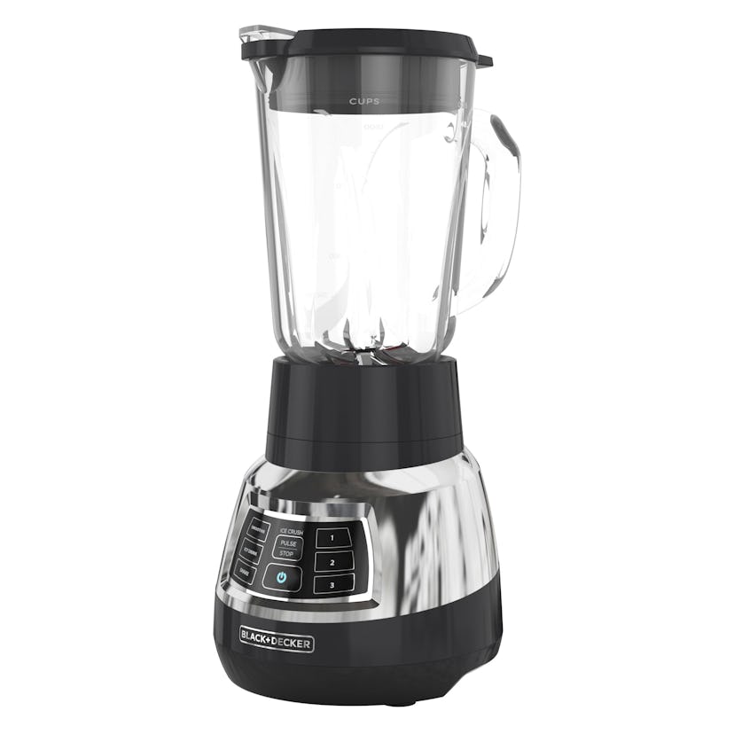 BLACK+DECKER Quiet Blender with Cyclone® Glass Jar