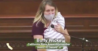 CA Lawmaker Brings Newborn To Vote After Proxy Request Was Denied