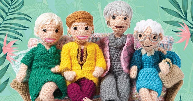 'Golden Girls' crochet book
