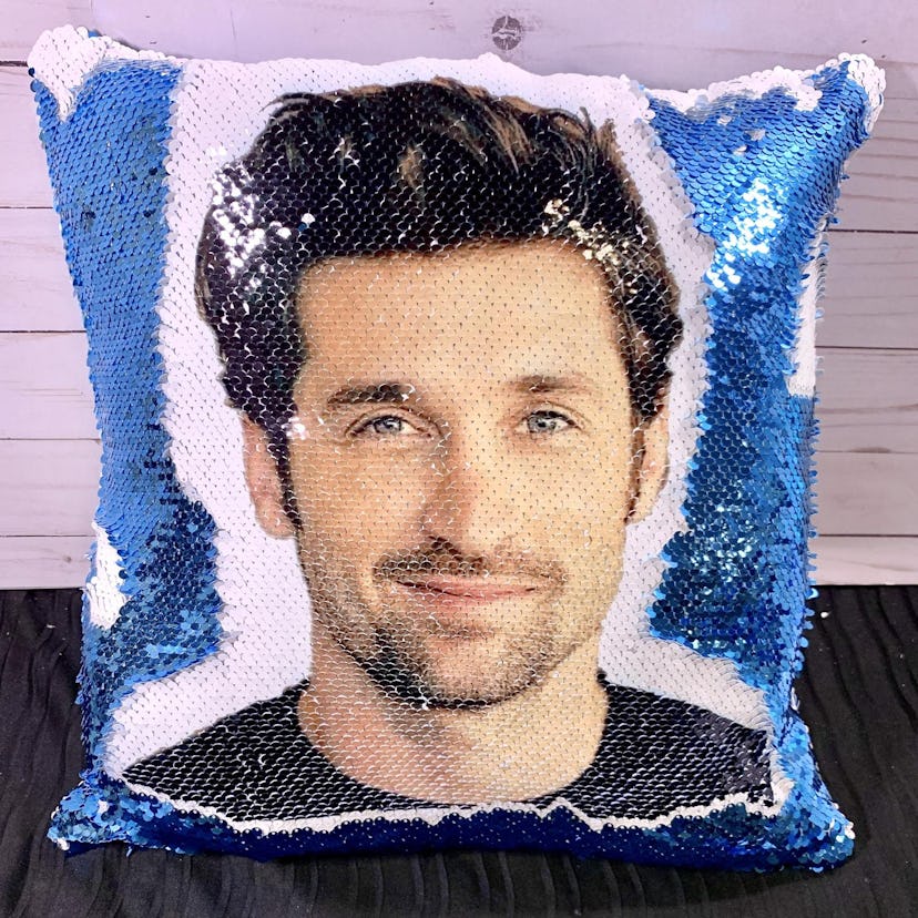 Derek Shepherd / Patrick Dempsey Mermaid Pillow