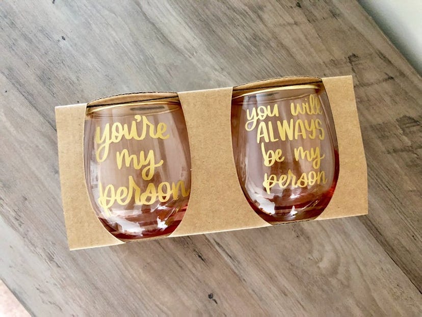 Grey’s Anatomy Inspired Wine Glass Set