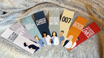 Grey's Anatomy Minimalist Bookmark