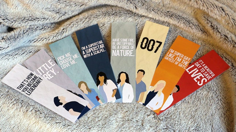 Grey's Anatomy Minimalist Bookmark