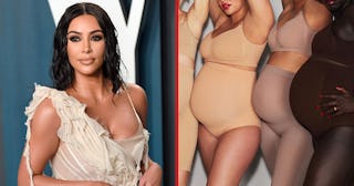 Kim Kardashian Defends Her Pregnancy Shapewear Line After Backlash