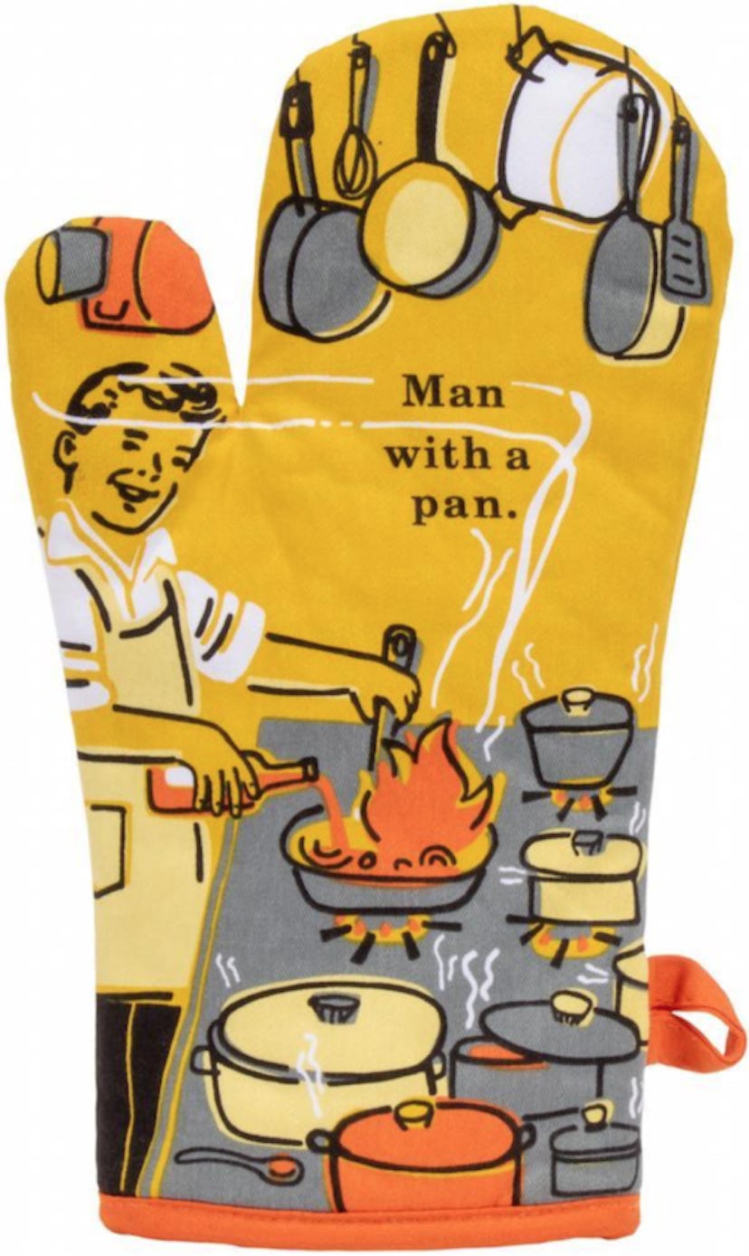 Always Fits Man With a Pan Oven Mitt