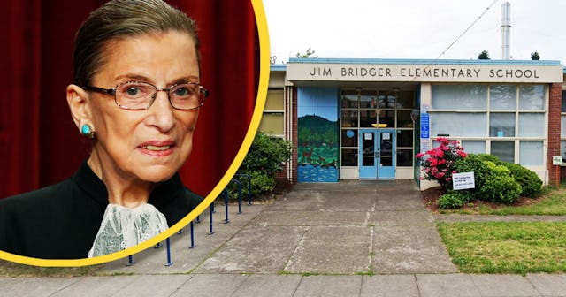 5th Grade Girl Launches Petition To Name Local Middle School After RBG