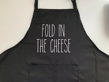 Schitt's Creek Apron: "Fold In the Cheese"