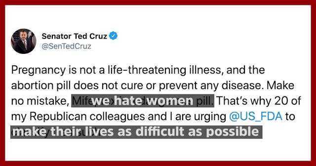 Shut The F*ck Up, Ted Cruz